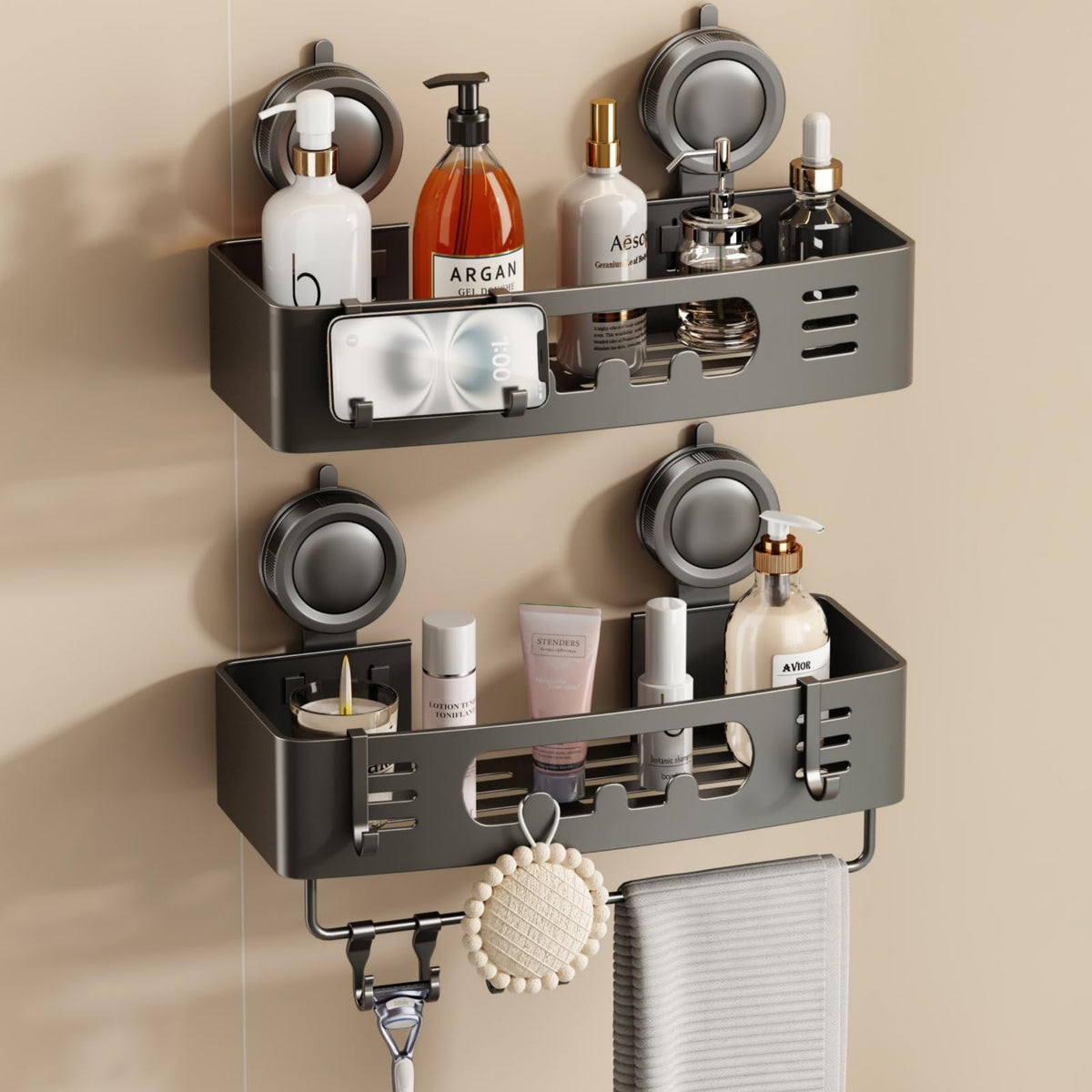Voldra Shower Caddy Suction Cup