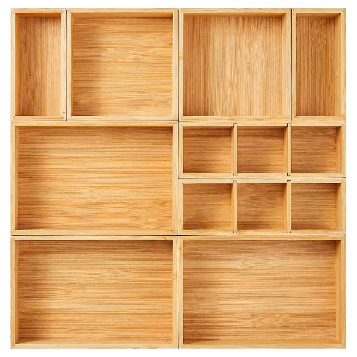 Fabsome Bamboo Drawer Organizer