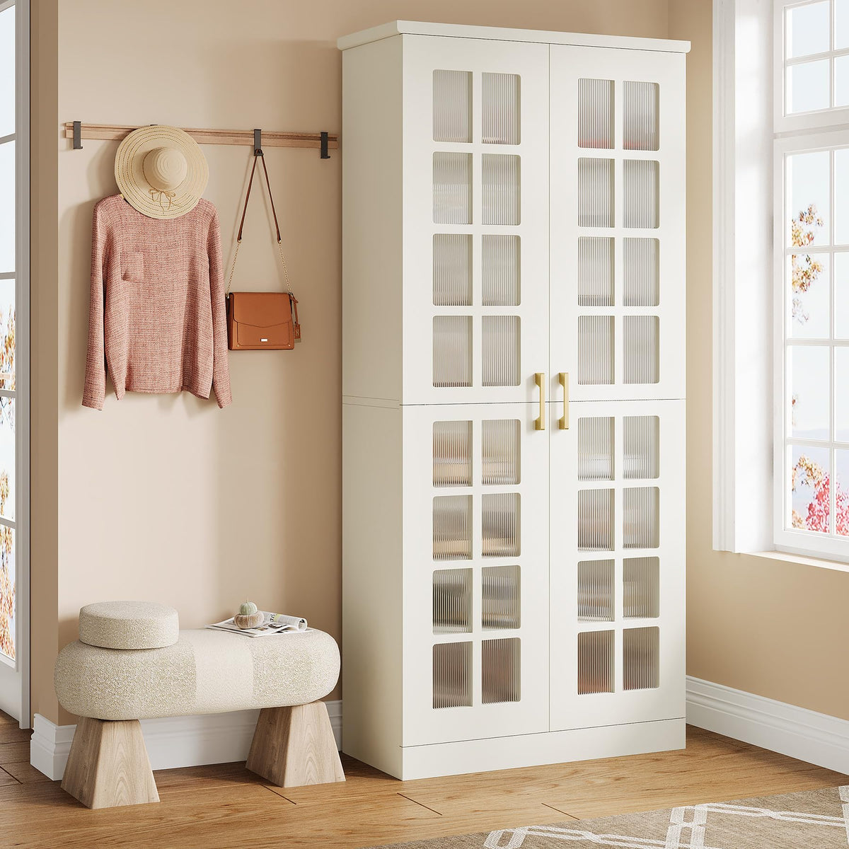 Tribesigns Tall Shoe Cabinet