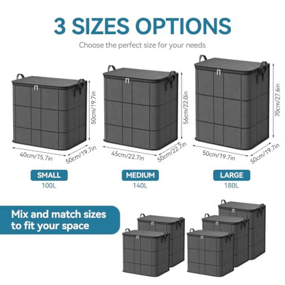 Extra Large Storage Bags for Clothes and Bedding Organization