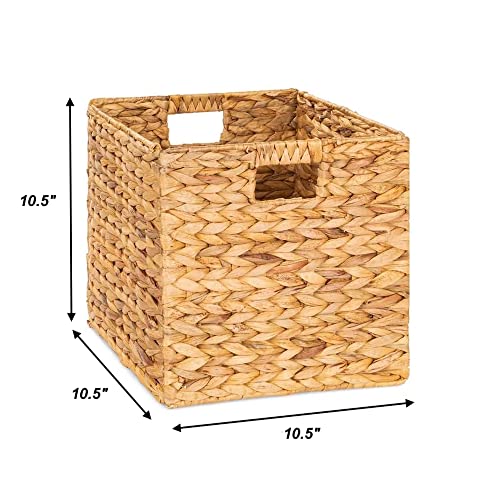Wicker Storage Baskets, Large Woven Organizer Bins