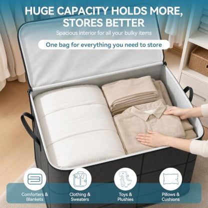 Extra Large Storage Bags for Clothes and Bedding Organization