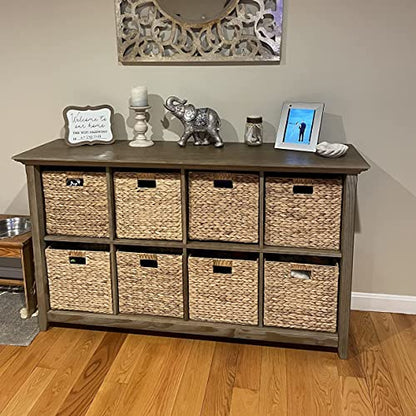 Wicker Storage Baskets, Large Woven Organizer Bins