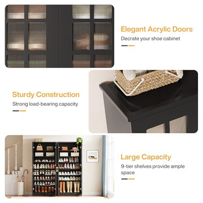 Tribesigns Tall Shoe Cabinet
