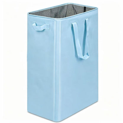 Slim Laundry Hamper, Space Saving Clothes Storage Basket