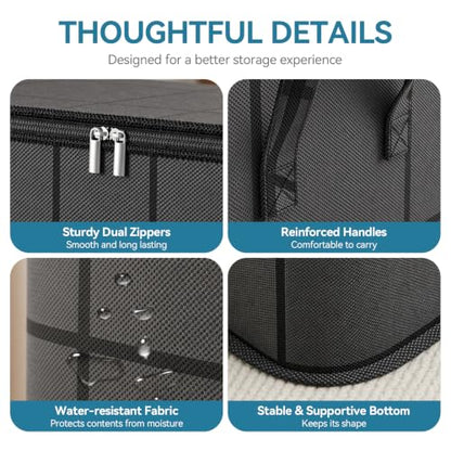 Extra Large Storage Bags for Clothes and Bedding Organization