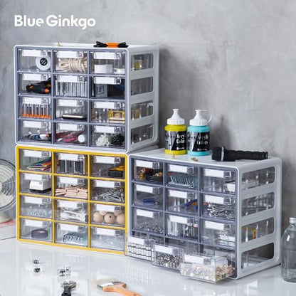 BLUE GINKGO Drawer Organizer Cabinet