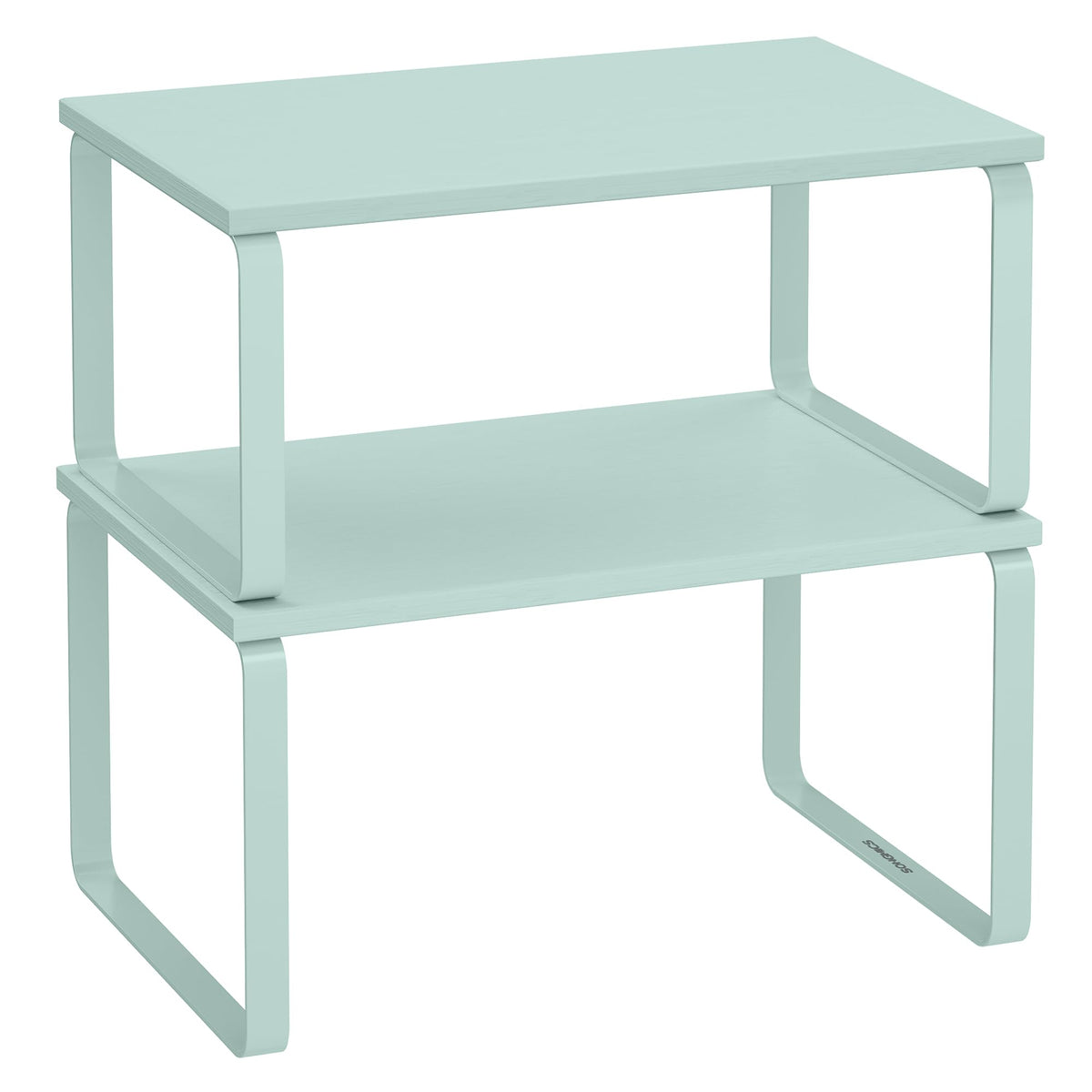 Cabinet Organizer Shelf Set, Expandable Kitchen Storage Rack