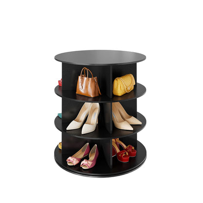 7 Tier Rotating Shoe Rack Tower, 360° Spinning Shoe Organizer