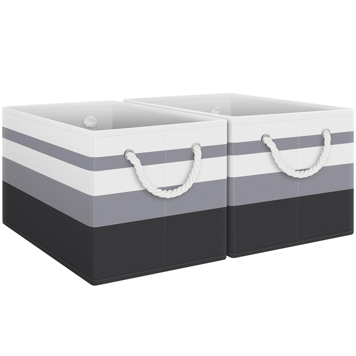 Foldable Storage Baskets with Handles, Large Organizer Bins
