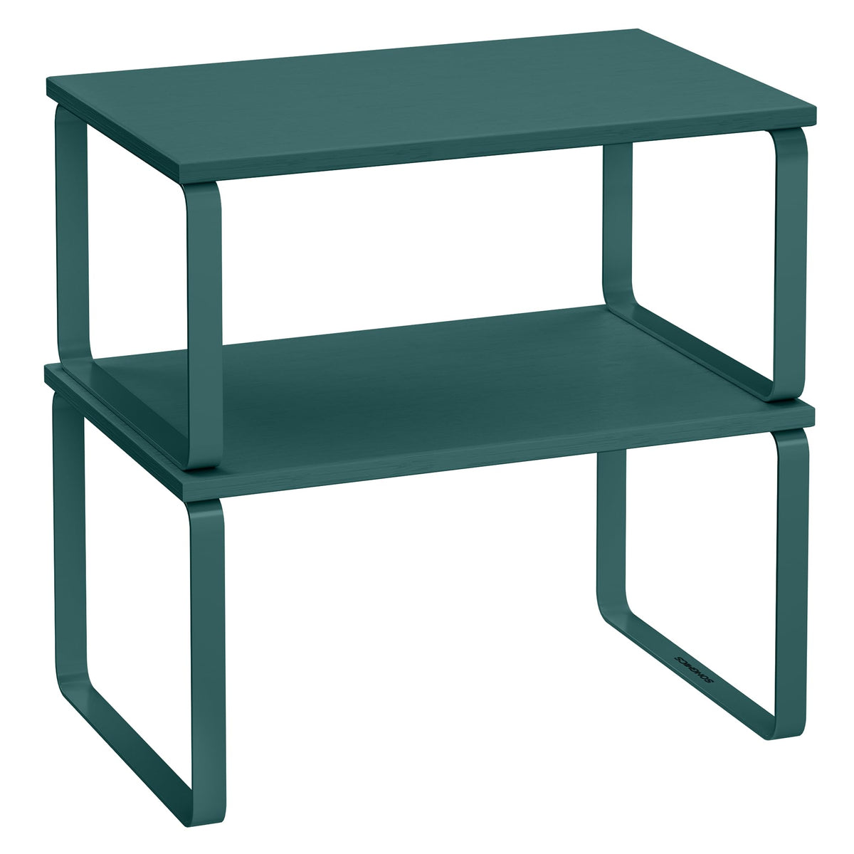 Cabinet Organizer Shelf Set, Expandable Kitchen Storage Rack