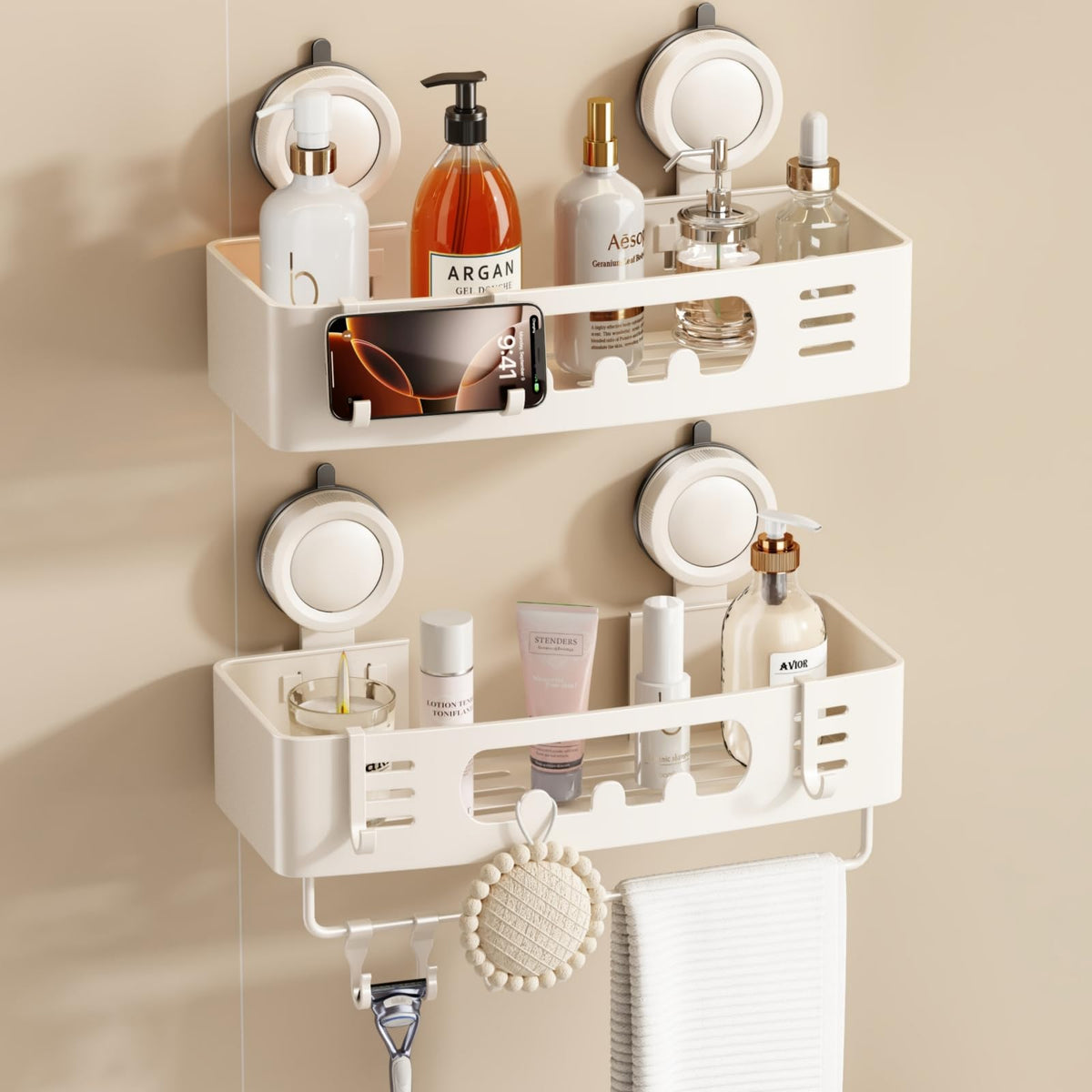 Voldra Shower Caddy Suction Cup