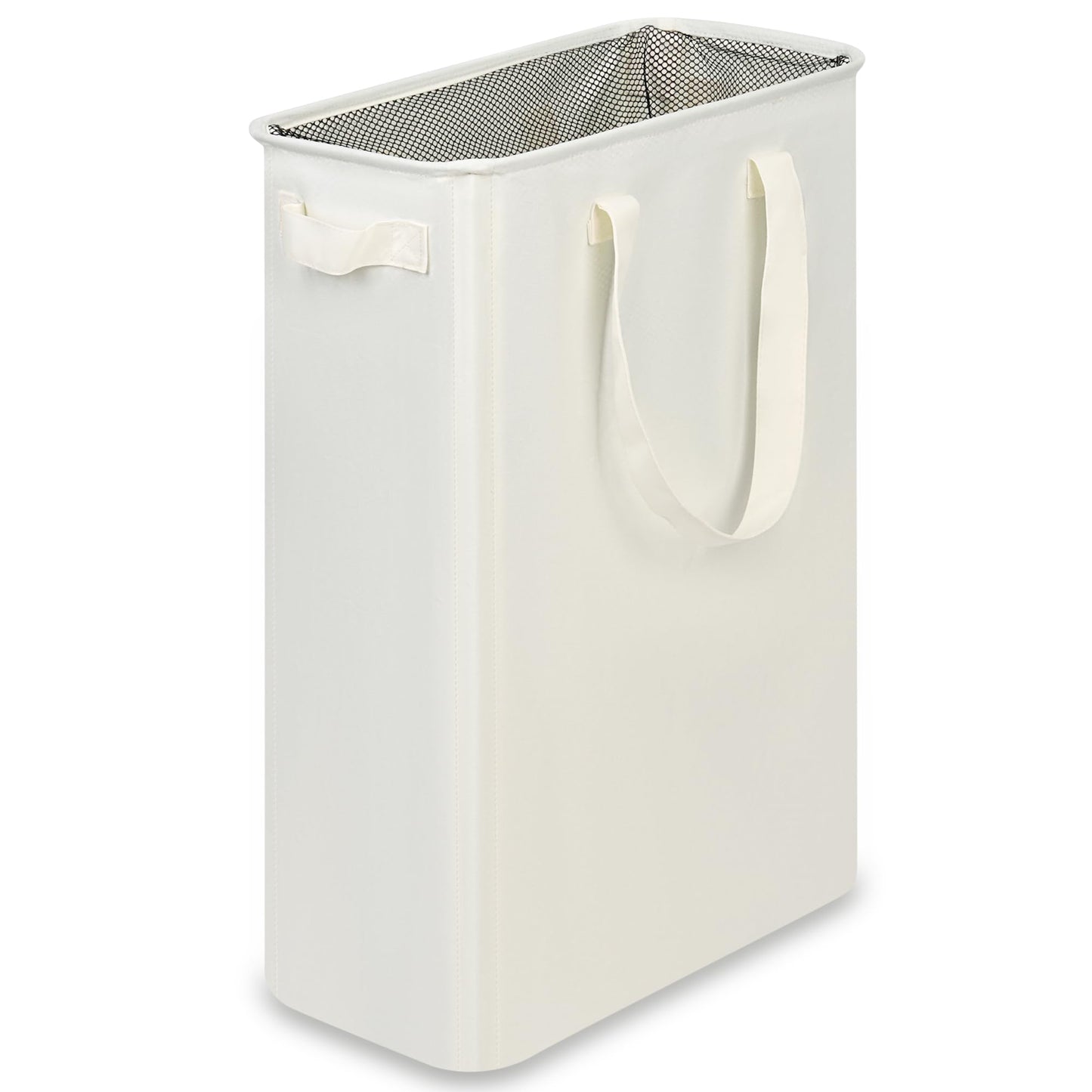 Slim Laundry Hamper, Space Saving Clothes Storage Basket