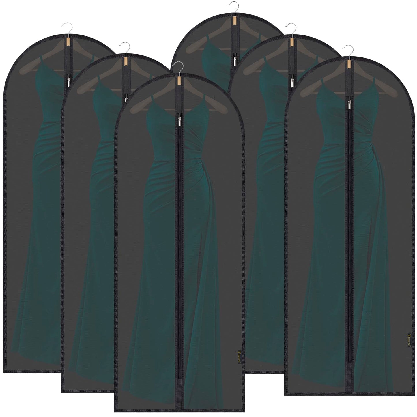 Translucent Garment Bags for Closet Clothes Storage