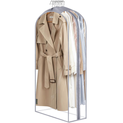 Translucent Garment Bags for Closet Clothes Storage