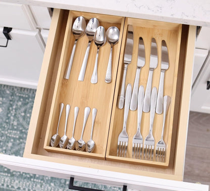 Fabsome Bamboo Drawer Organizer
