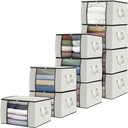 Foldable Clothes Storage Bags for Bedroom Organization