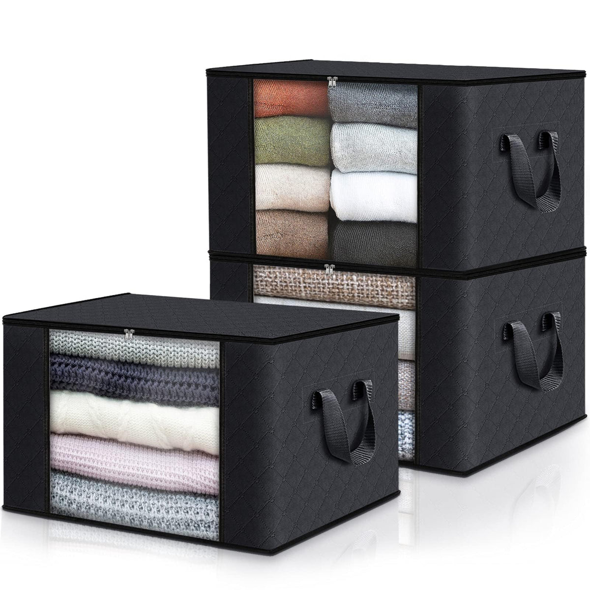 Foldable Clothes Storage Bags for Bedroom Organization