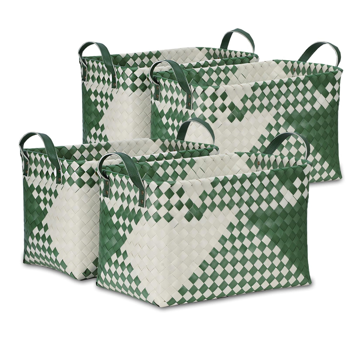 Handwoven Laundry Basket, Large Wicker Storage Hamper