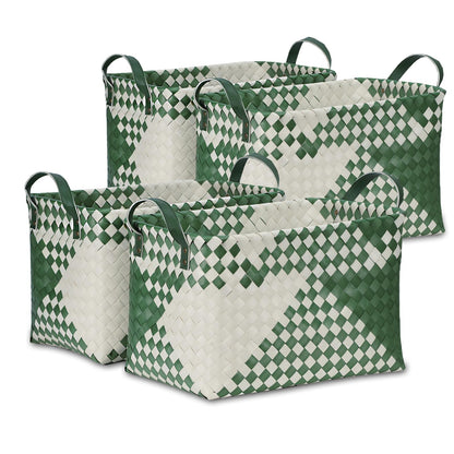 Handwoven Laundry Basket, Large Wicker Storage Hamper