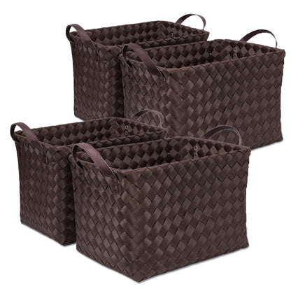 Handwoven Laundry Basket, Large Wicker Storage Hamper