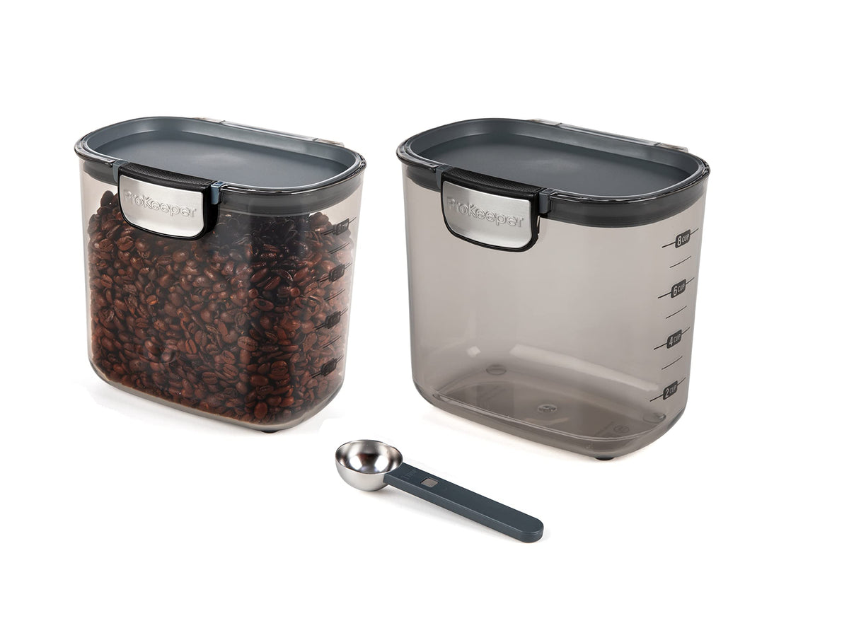 Airtight Food Storage Container Set, Clear Kitchen Canisters
