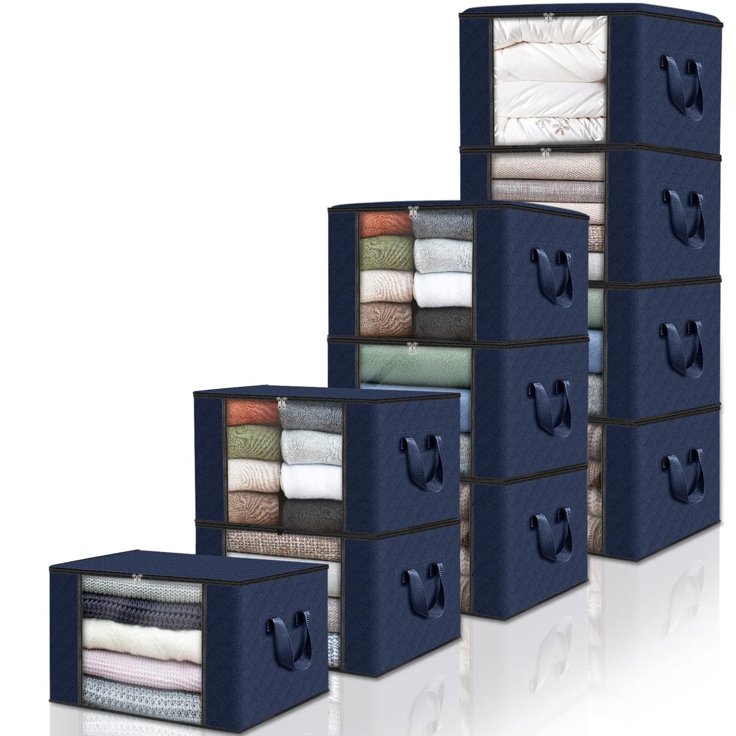 Foldable Clothes Storage Bags for Bedroom Organization