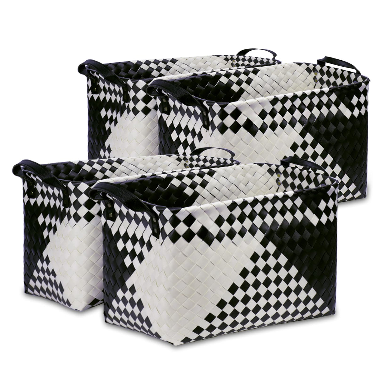 Handwoven Laundry Basket, Large Wicker Storage Hamper