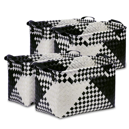 Handwoven Laundry Basket, Large Wicker Storage Hamper