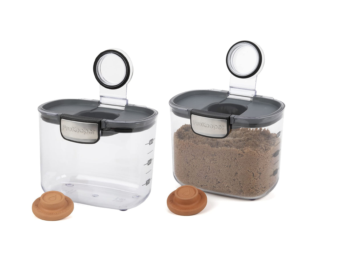 Airtight Food Storage Container Set, Clear Kitchen Canisters