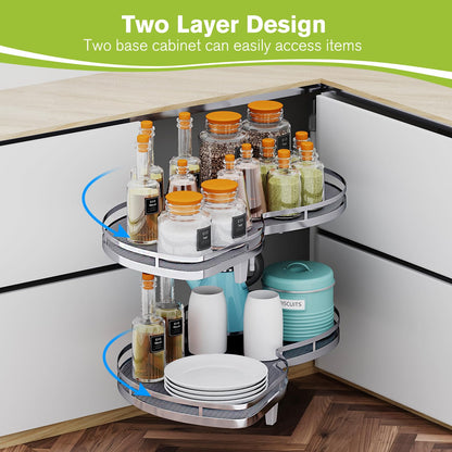 Blind Corner Cabinet Pull Out Organizer