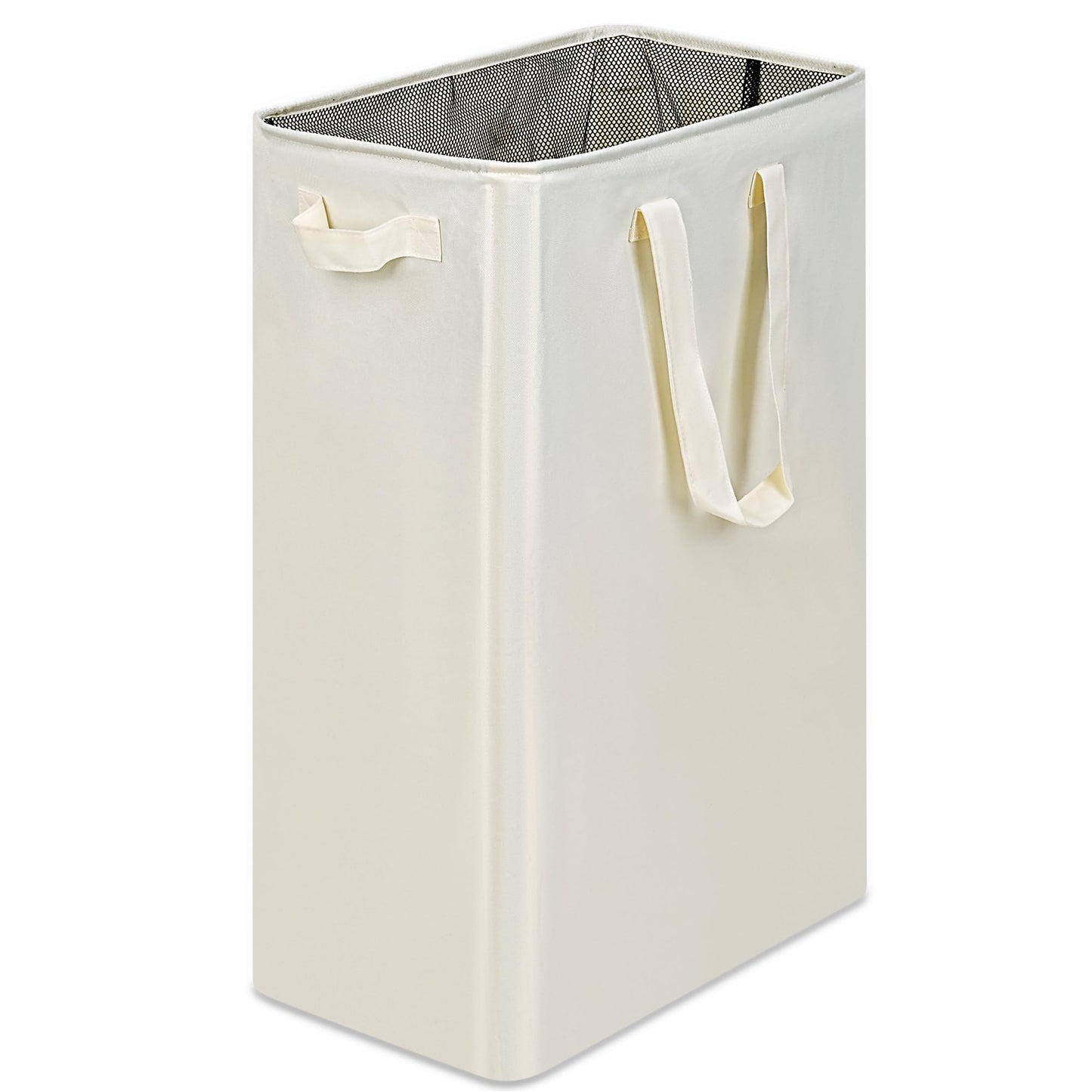 Slim Laundry Hamper, Space Saving Clothes Storage Basket
