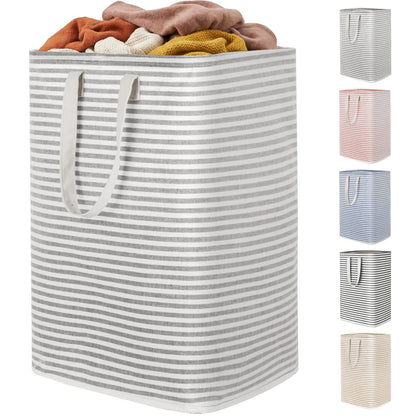 Collapsible Laundry Hamper, Waterproof Clothes Storage Basket