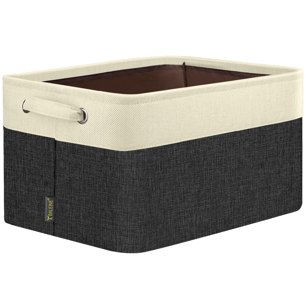 Fabric Closet Storage Bins, Decorative Shelf Organizer Baskets