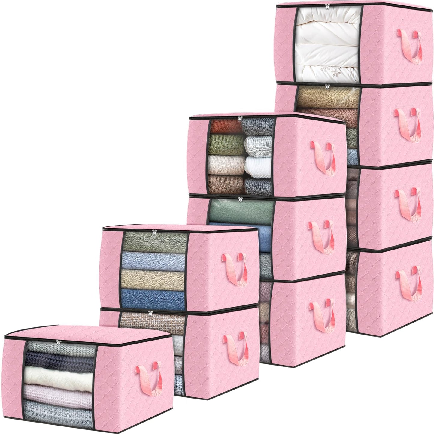 Foldable Clothes Storage Bags for Bedroom Organization