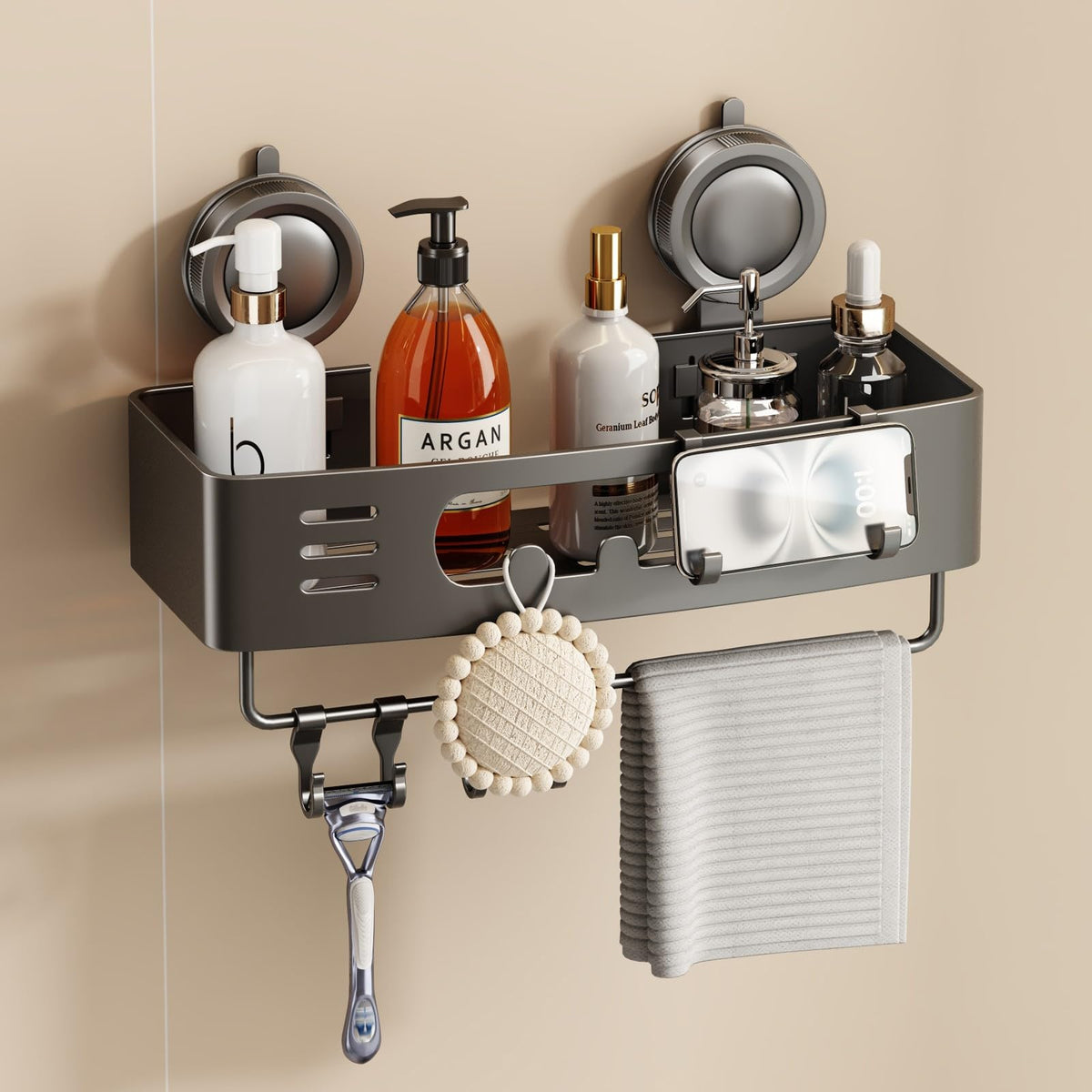 Voldra Shower Caddy Suction Cup