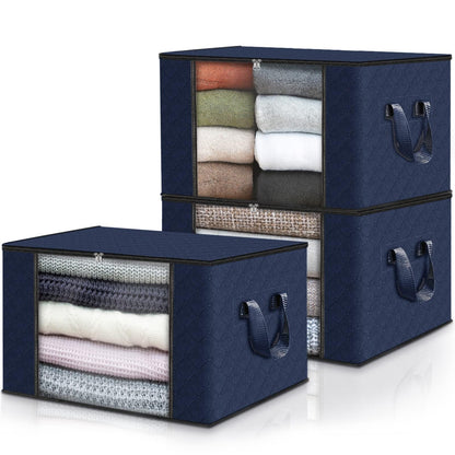 Foldable Clothes Storage Bags for Bedroom Organization