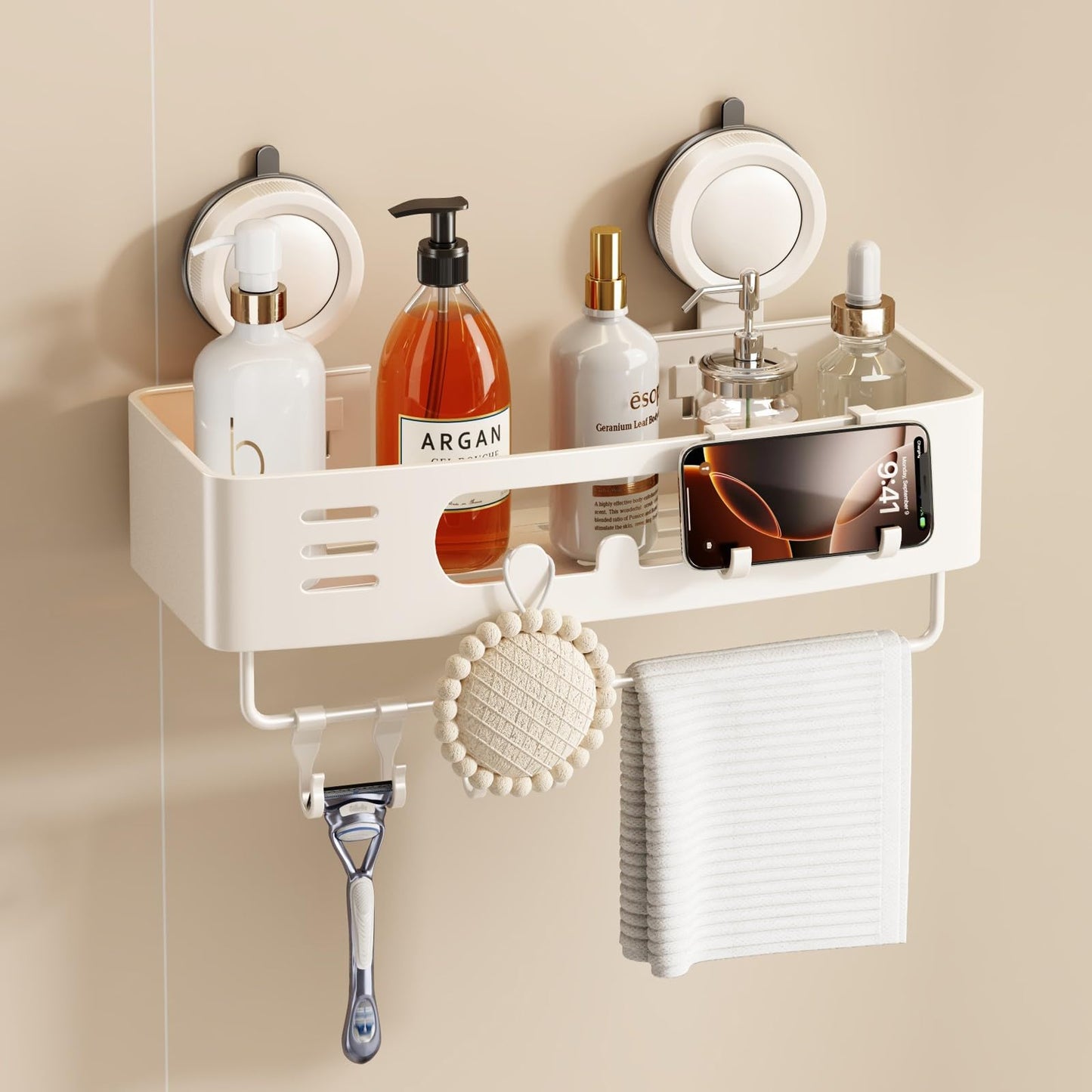 Voldra Shower Caddy Suction Cup