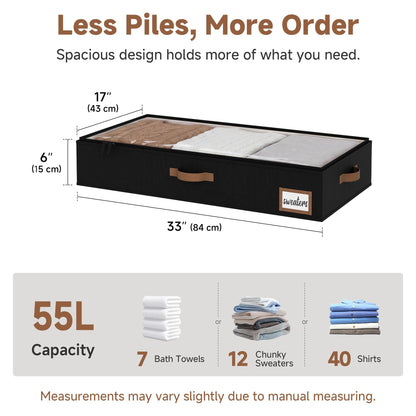 StorageWorks Underbed Storage Bins