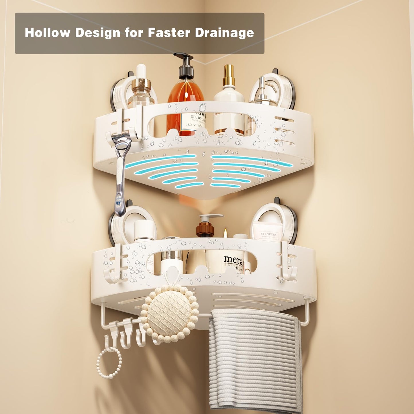 Voldra Shower Caddy Suction Cup