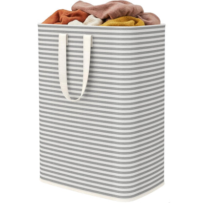 Collapsible Laundry Hamper, Waterproof Clothes Storage Basket