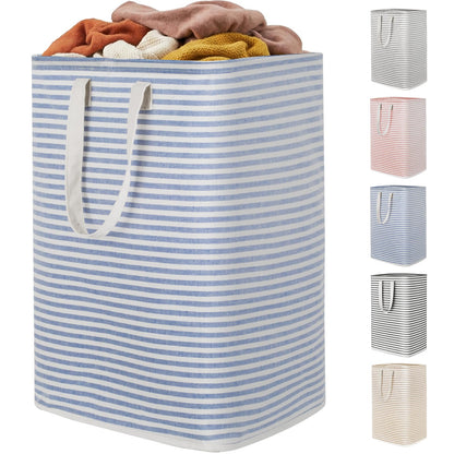 Collapsible Laundry Hamper, Waterproof Clothes Storage Basket
