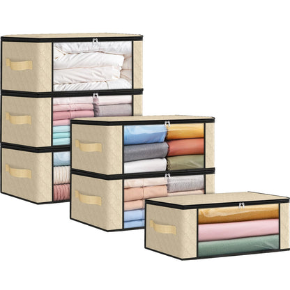 Foldable Clothes Storage Bags for Bedroom Organization