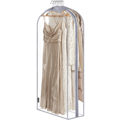 Translucent Garment Bags for Closet Clothes Storage