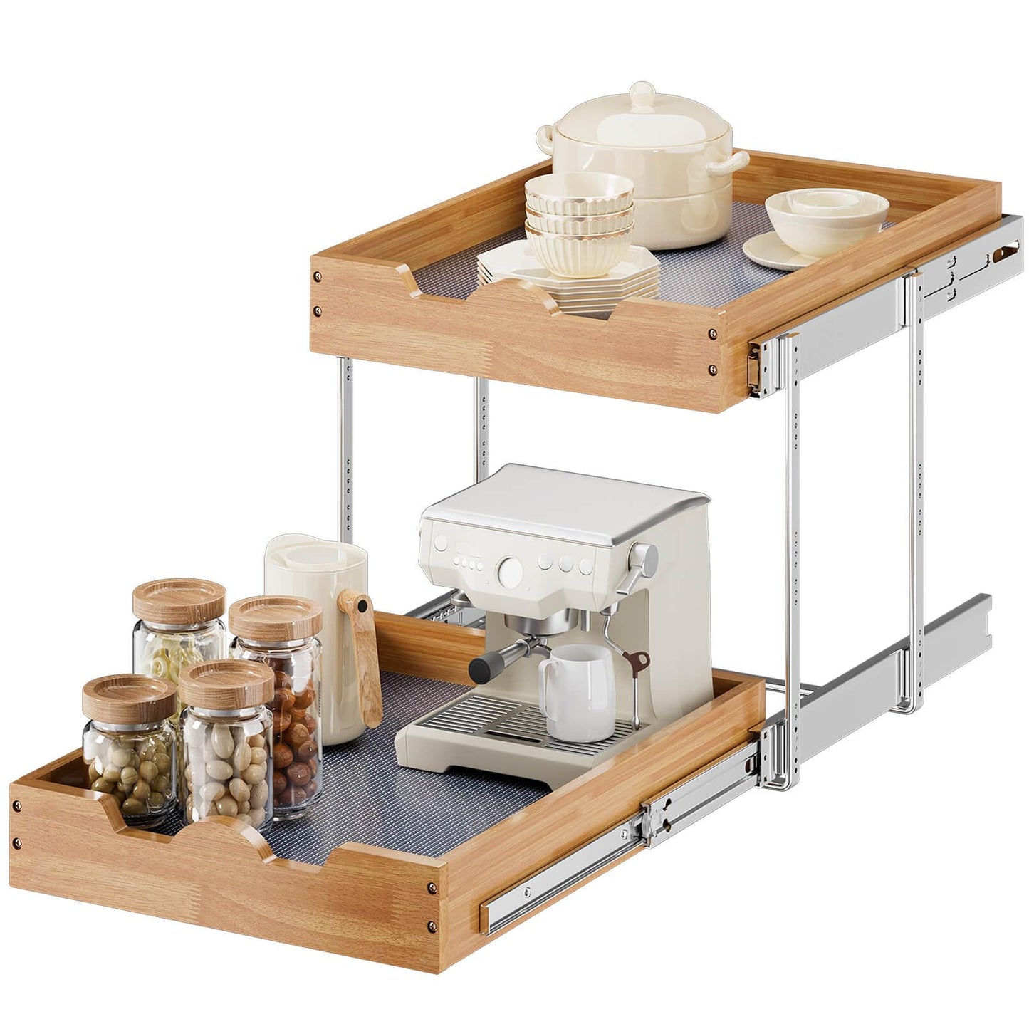 Pull Out Cabinet Organizer, Sliding Storage Drawers