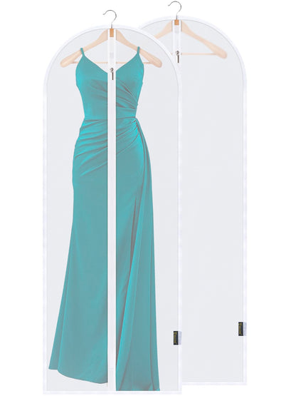 Translucent Garment Bags for Closet Clothes Storage
