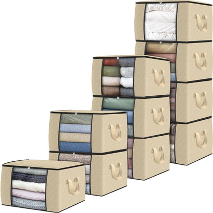 Foldable Clothes Storage Bags for Bedroom Organization