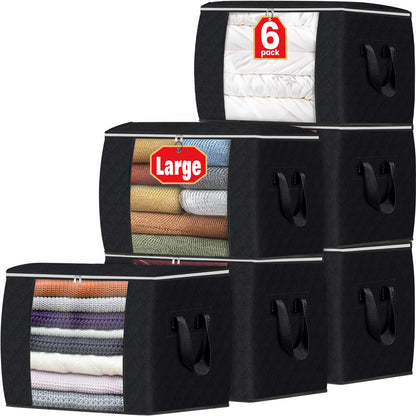 Foldable Clothes Storage Bags for Bedroom Organization
