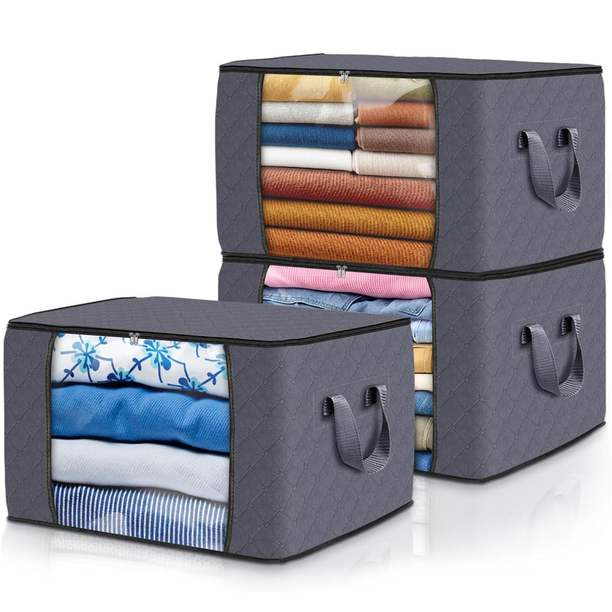 Foldable Clothes Storage Bags for Bedroom Organization