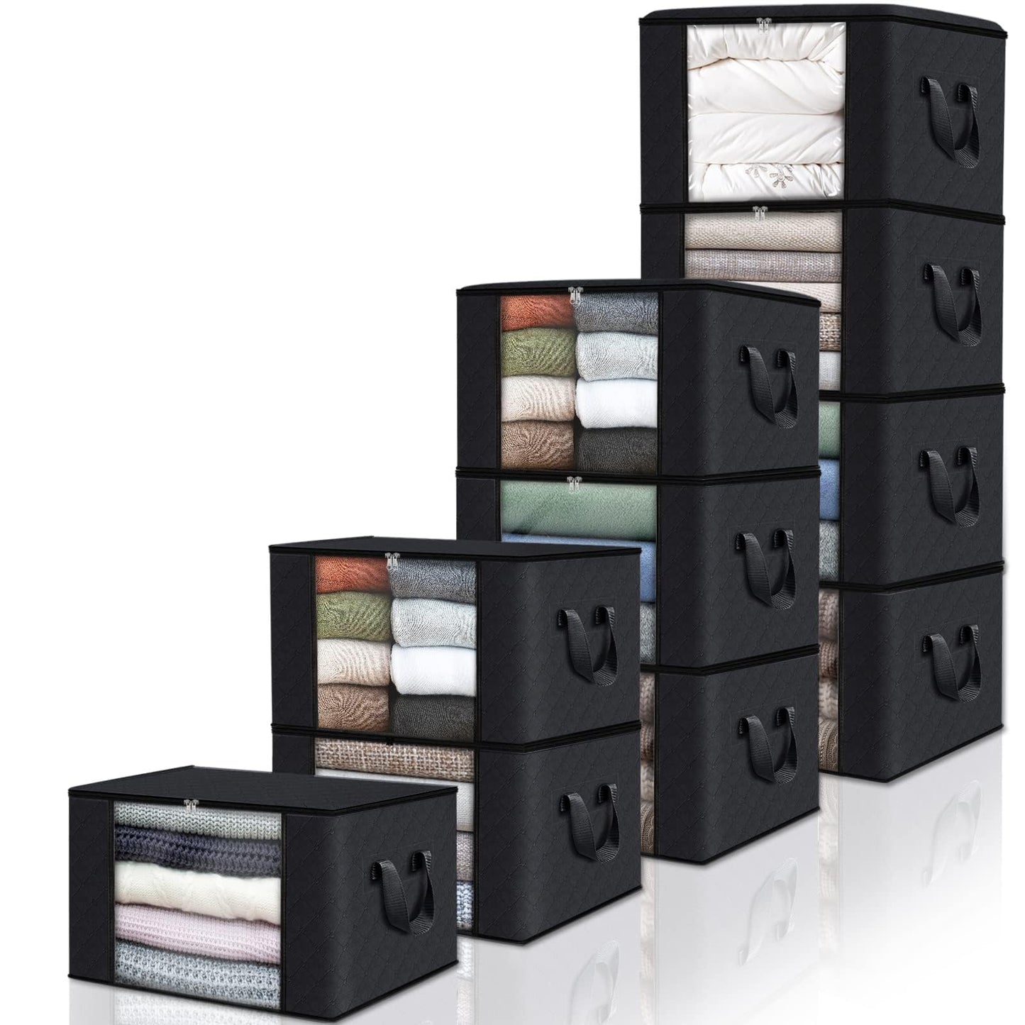 Foldable Clothes Storage Bags for Bedroom Organization